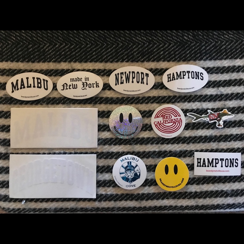 Brandy Melville sticker bundles